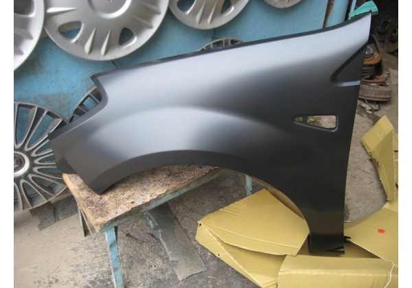 крило переднє ліве, з отвором під повторювач Renault Sandero, 08-13, 6001551025, крім STEPWAY